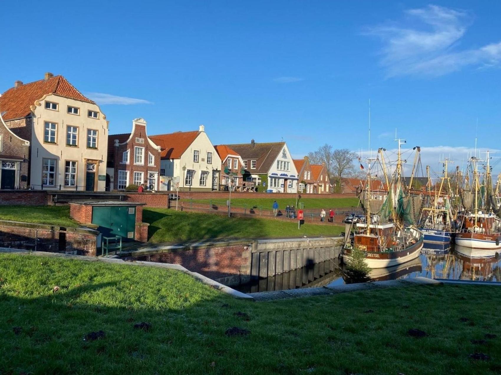 Ferienhaus Sandmann Greetsiel Krummhörn المظهر الخارجي الصورة